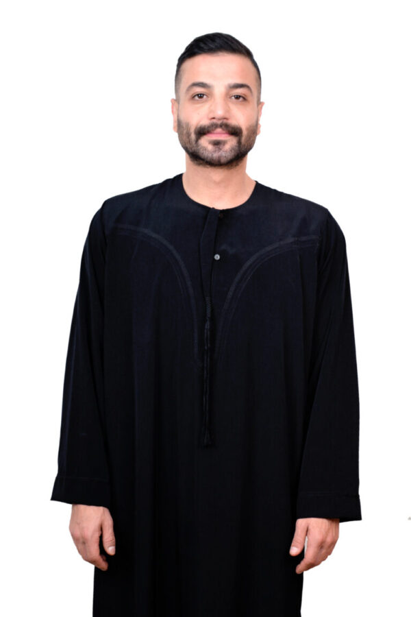 ثوب عماني كم طويل رجالي موديل 000