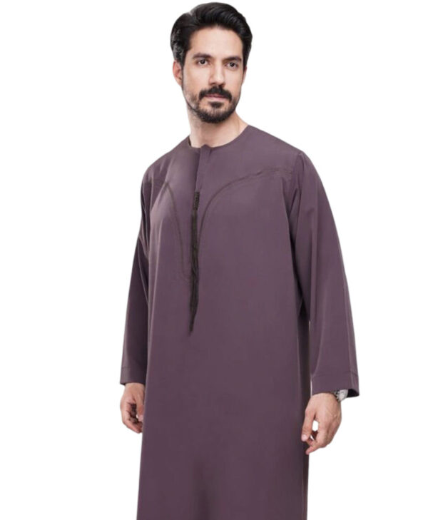 ثوب عماني رجالي كم طويل موديل 000